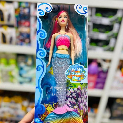 عروسک پری دریایی چراغداز