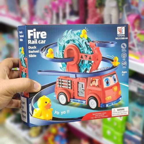 ماشین آتشنشانی با سرسره وجوجه موزیکال