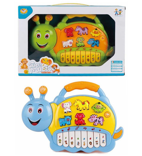 ارگ حلزون موزیکال چراغدار