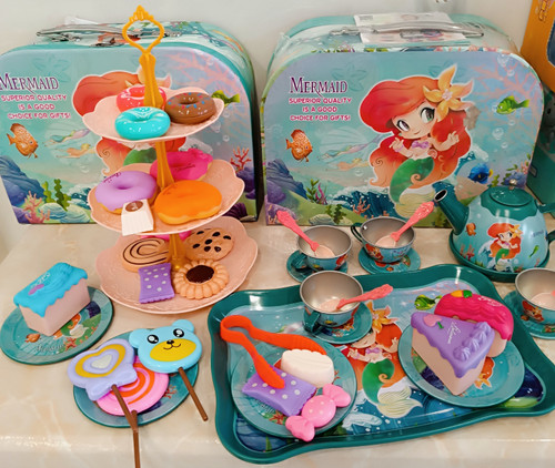 ست عصرونه خوری فلزی