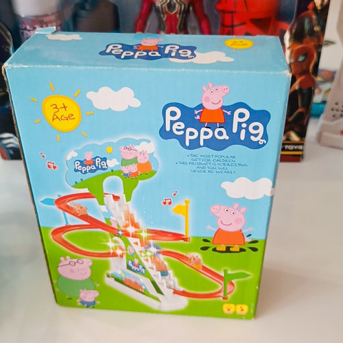 اسباب بازی پله سرسره پیپاپیگ چراغدار